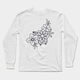 Flowers Women Long Sleeve T-Shirt